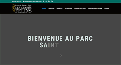 Desktop Screenshot of parc-saint-leger.com